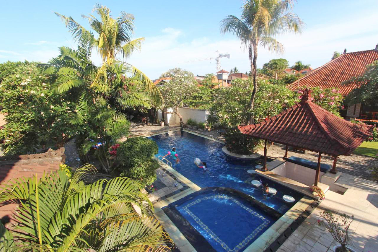 Vakantiewoning huren Bali Sanur luxe comfort centrum zwembaden airco kindvriendelijk